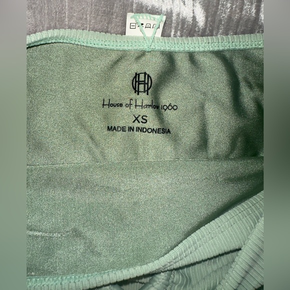 House of Harlow Mint Green Bikini – Boston Top + High Waist Bottom (XS) - Picture 6 of 6